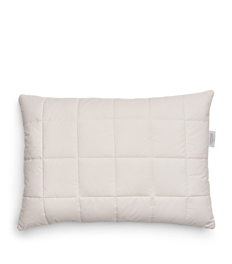 Vispring adjustable wool-filled pillow 75cm x 50cm (British brand)