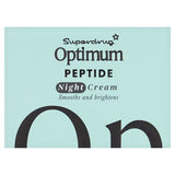 Superdrug Optimum Peptide Night Cream Anti-Ageing Formula 50ml- Buy online at McGrocer
