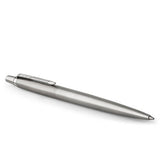 Parker Jotter stainless steel ballpoint pen with blue ink, imported from the UK