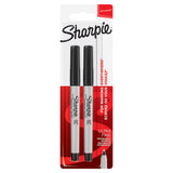 ASDA Sharpie Permanent Markers Black Marker Pens Pack of 2- Buy online at McGrocer