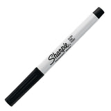 Sharpie permanent markers black pack of 2 (British brand)
