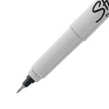 Sharpie permanent markers black pack of 2 (British brand)