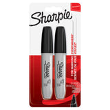 ASDA Sharpie Black Permanent Markers 2 Pack Marker Pens- Buy online at McGrocer