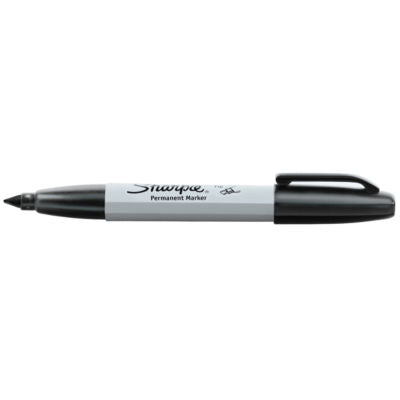 Sharpie black permanent markers 2 pack (British brand)