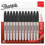 ASDA Sharpie Black Permanent Markers 12 Pack- Buy online at McGrocer