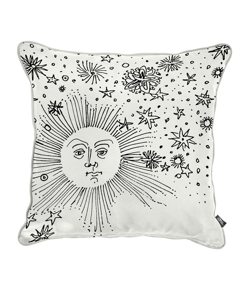 Fornasetti Solamente cushion 40cm x 40cm - British product