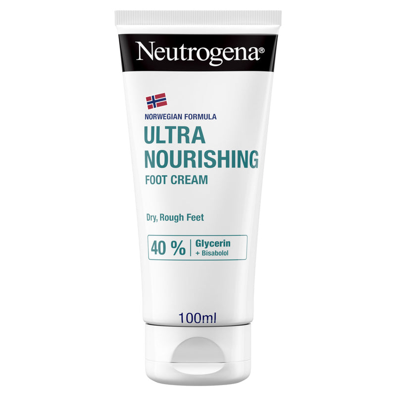 Neutrogena Norwegian Formula Foot Cream 100ml, imported from the UK