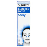ASDA Sudafed Blocked Nose Spray Congestion Relief 15ml- Buy online at McGrocer