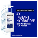 Neutrogena Deep Moisture fast-absorbing body lotion 400ml, UK version