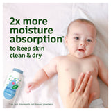 Johnson's Baby Powder Natural Cornstarch with Aloe and Vitamin E 200g, UK version