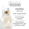 Essie Gel Couture matte top coat nail polish 9ml, UK version
