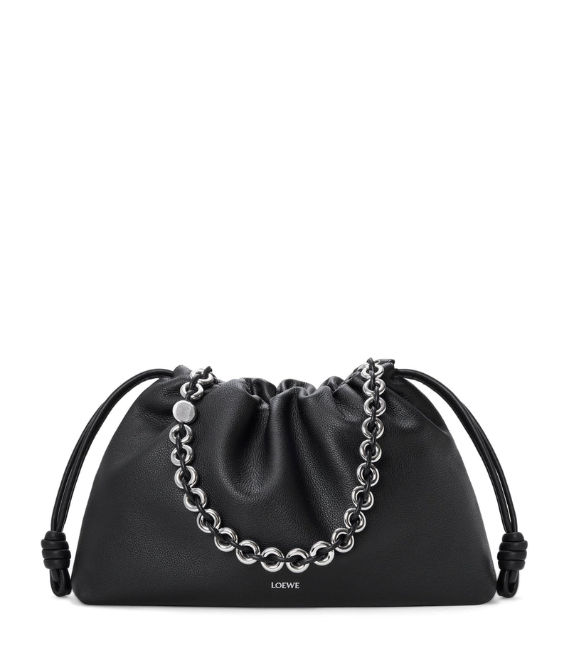 LOEWE Flamenco Large Leather Shoulder Bag, imported from the UK