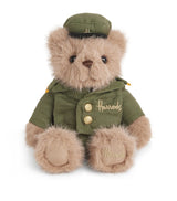 Harrods Harrods Small Green Man Bear Stuffed Toy 13cm- Buy online at McGrocer