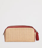 Dolce&Gabbana Raffia Essenza wash bag, UK version