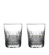 Harrods Irish Lace Design Crystal Tumblers, Set of 2, 350ml- Buy online at McGrocer