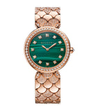 Bvlgari Divas Dream rose gold diamond watch 33mm - British product