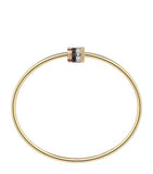 Boucheron Quatre bracelet with mixed gold and diamond finish, imported from the UK