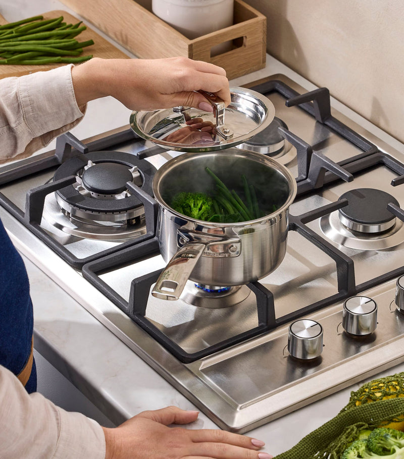 Le Creuset 3-ply stainless steel saucepan 14cm (British brand)