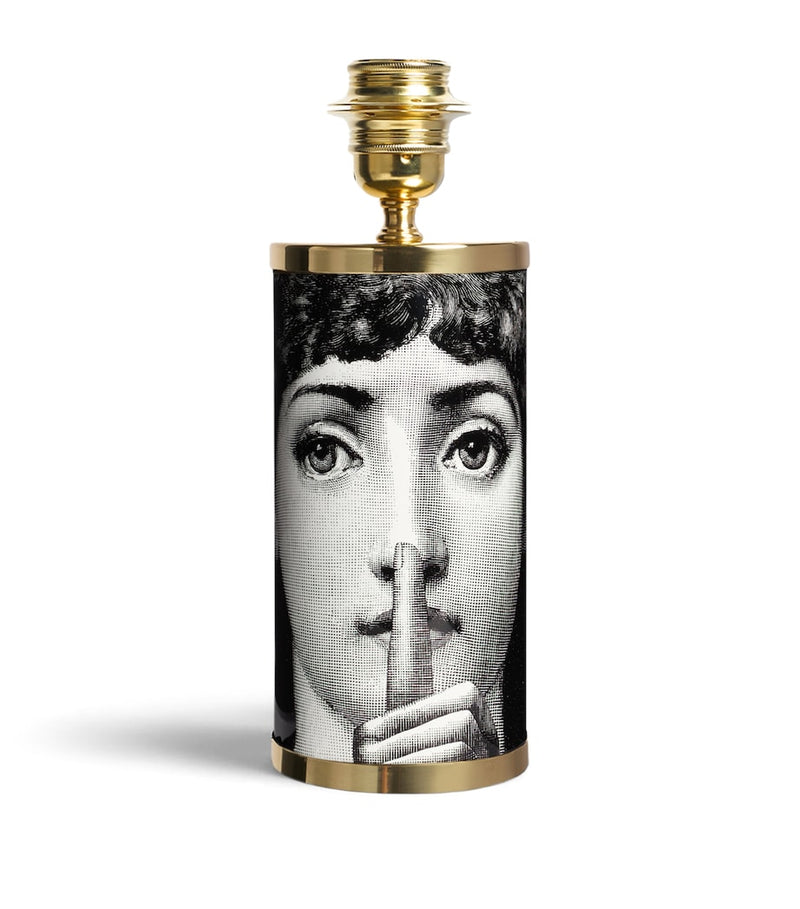 Fornasetti Small Silenzio lamp base 28cm - British product