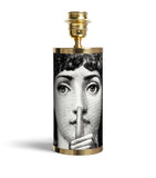 Fornasetti Small Silenzio lamp base 28cm - British product