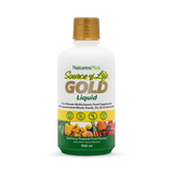 Holland & Barrett NaturesPlus Source of Life GOLD Multivitamin Liquid, Tropical Fruit, 900ml- Buy online at McGrocer