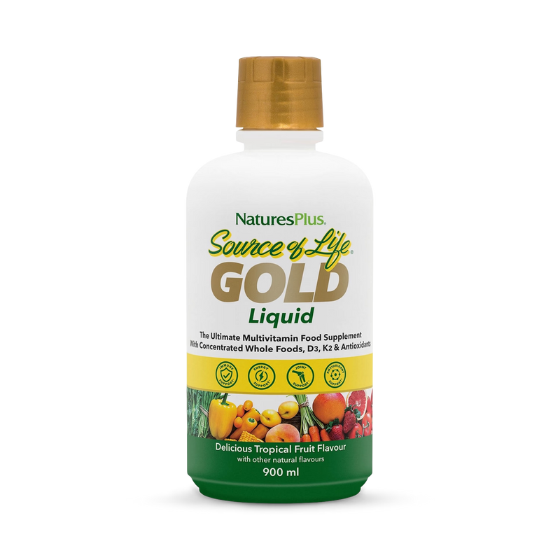 NaturesPlus Gold multivitamin liquid 900ml (British brand)