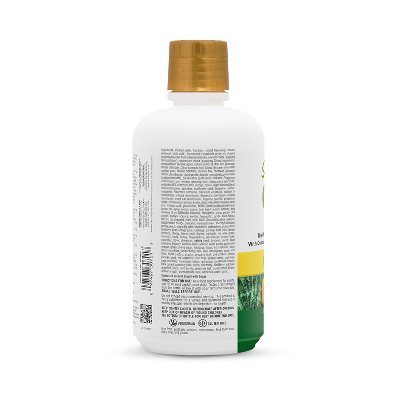 NaturesPlus Gold multivitamin liquid 900ml (British brand)