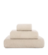Harrods Combed Cotton Face Washcloth with Honeycomb Weave, 30cm x 30cm- Buy online at McGrocer