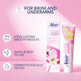 Nair bikini and underarm hair removal cream 100ml, imported from the UK