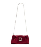 Malone Souliers Vittoria Soft satin clutch bag (British brand)