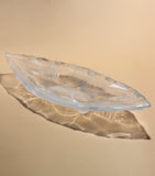 Lalique Silex Medium crystal bowl 46cm, UK version