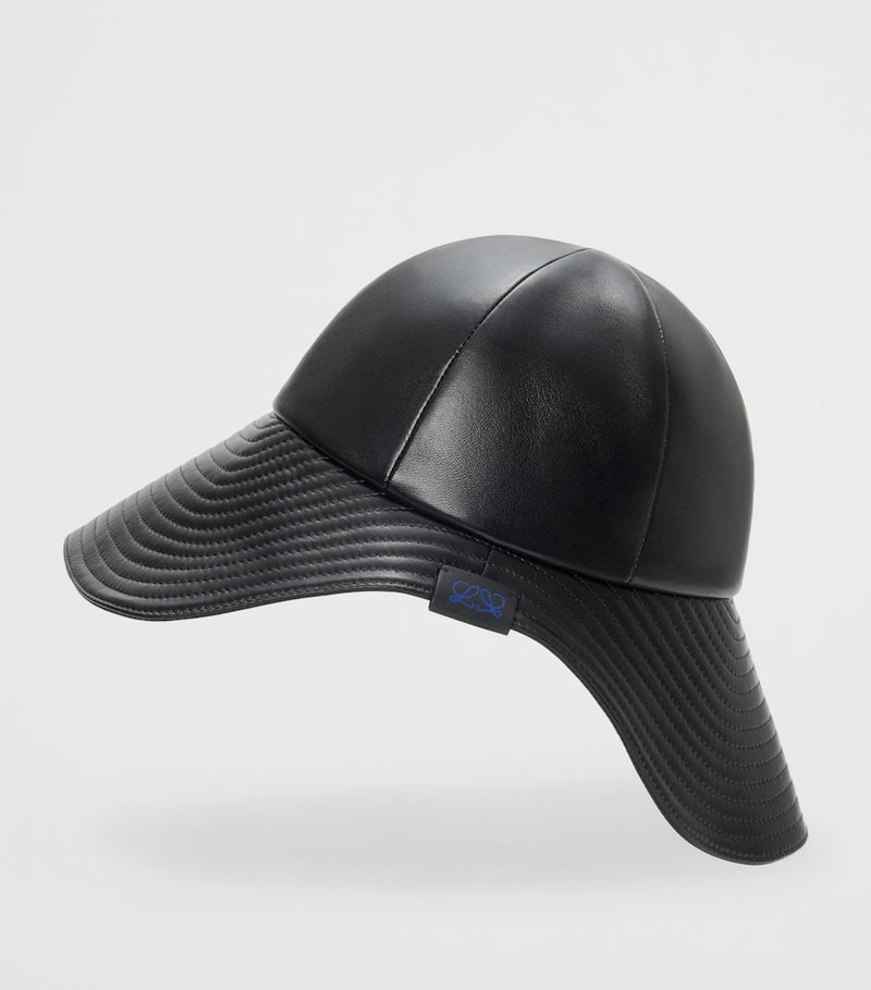 LOEWE leather hiker hat calfskin, imported from the UK