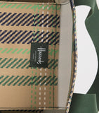 Harrods medium tartan check tote bag, imported from the UK