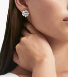 Graff white gold diamond threads stud earrings (British brand)