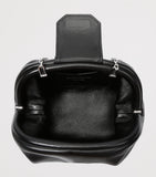 Amina Muaddi Camelia clutch bag nappa leather chain strap - British product