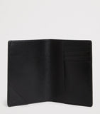 Suede Passport Holder with Four Card Slots, 16x12x1 cm