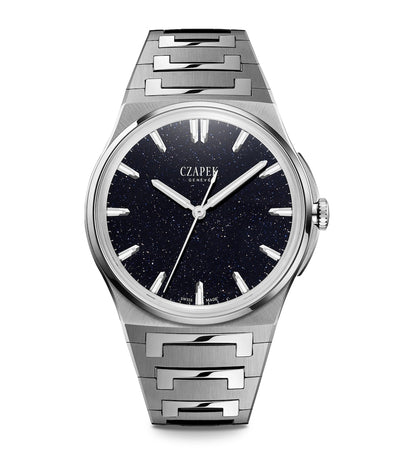 Harrods Czapek Antarctique Stainless Steel Luxury Watch 40.5mm- Buy online at McGrocer