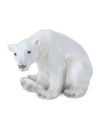 Royal Copenhagen porcelain polar bear figurine 12cm, imported from the UK