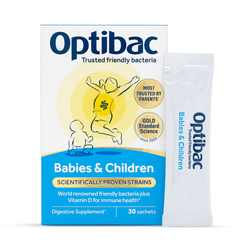 Optibac Babies Children Probiotic Supplement 30 Sachets, imported from the UK