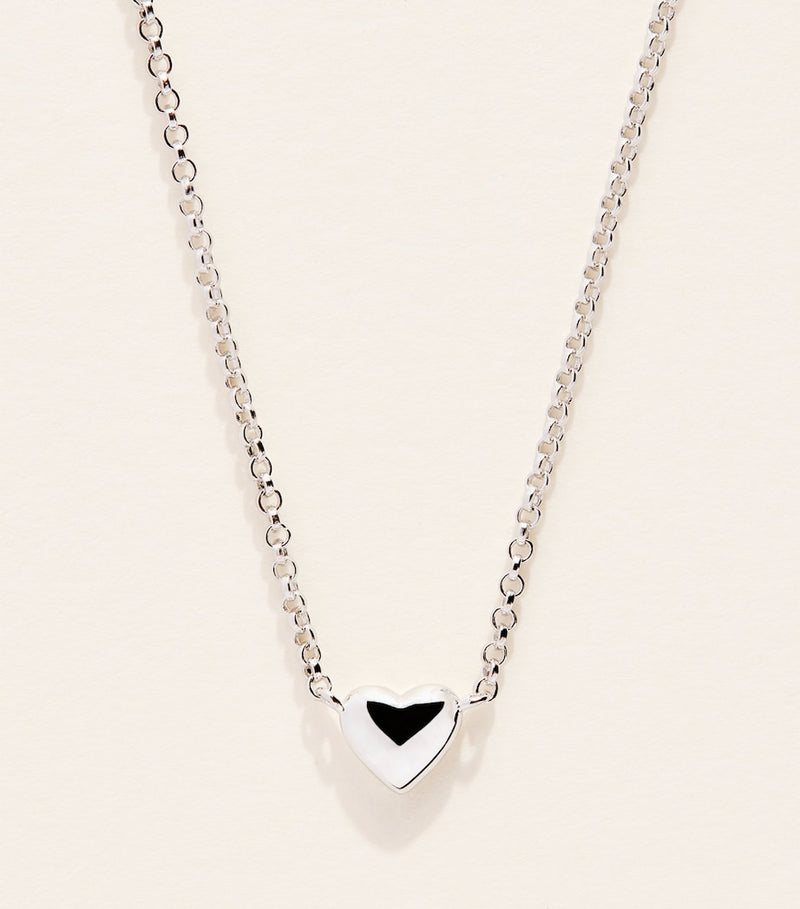 Astrid & Miyu heart charm necklace (British brand)