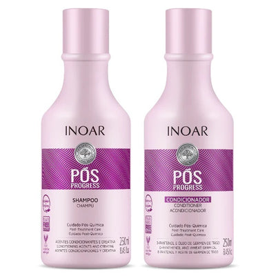Inoar Pos Progress طقم احترافي للعناية بالشعر