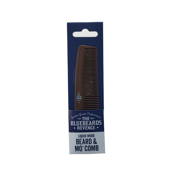 The Bluebeards Revenge Liquid Wood Beard & Mo' Comb (British brand)