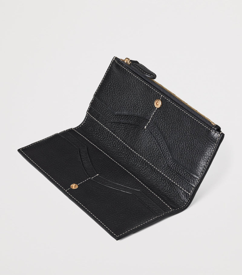 Aspinal of London large Hudson leather purse - British product