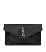Harrods Saint Laurent Monogram Crocodile Effect Envelope Card Holder- Buy online at McGrocer