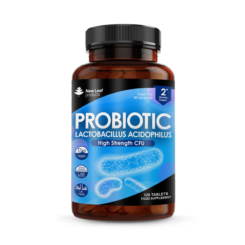 New Leaf Probiotic Acidophilus tablets 120 tablets - British product