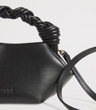 GANNI Mini Bou top-handle bag, imported from the UK