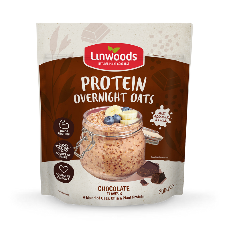 Linwoods chocolate protein overnight oats 300g (British brand)