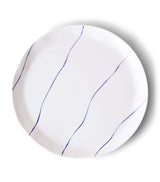 Harrods FELDSPAR Stripe Chinaware Side Plate (24cm)- Buy online at McGrocer