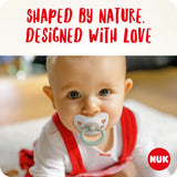 NUK Signature Baby Dummy Soother 2 Pack, imported from the UK