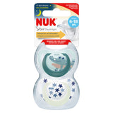 ASDA NUK Star Night Baby Dummy 2 Pack - Baby Soother- Buy online at McGrocer